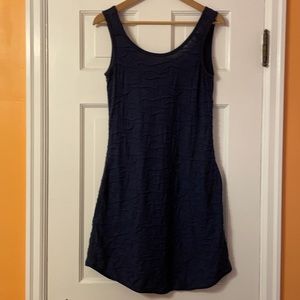 CLOSEOUT PRICE DROP Toad & Co. navy blue dress, small